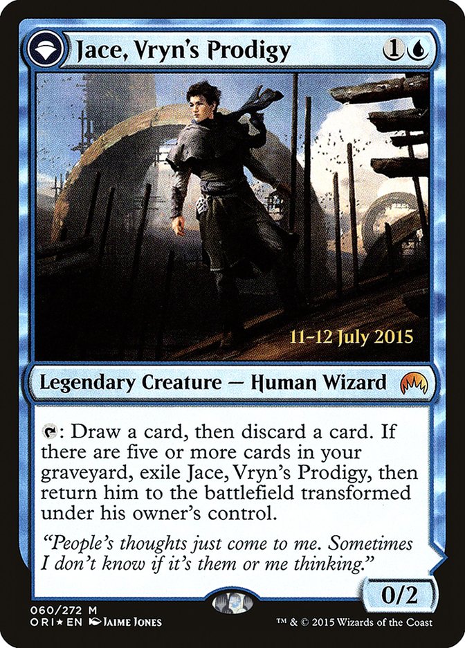 image Jace, Vryn's Prodigy // Jace, Telepath Unbound
