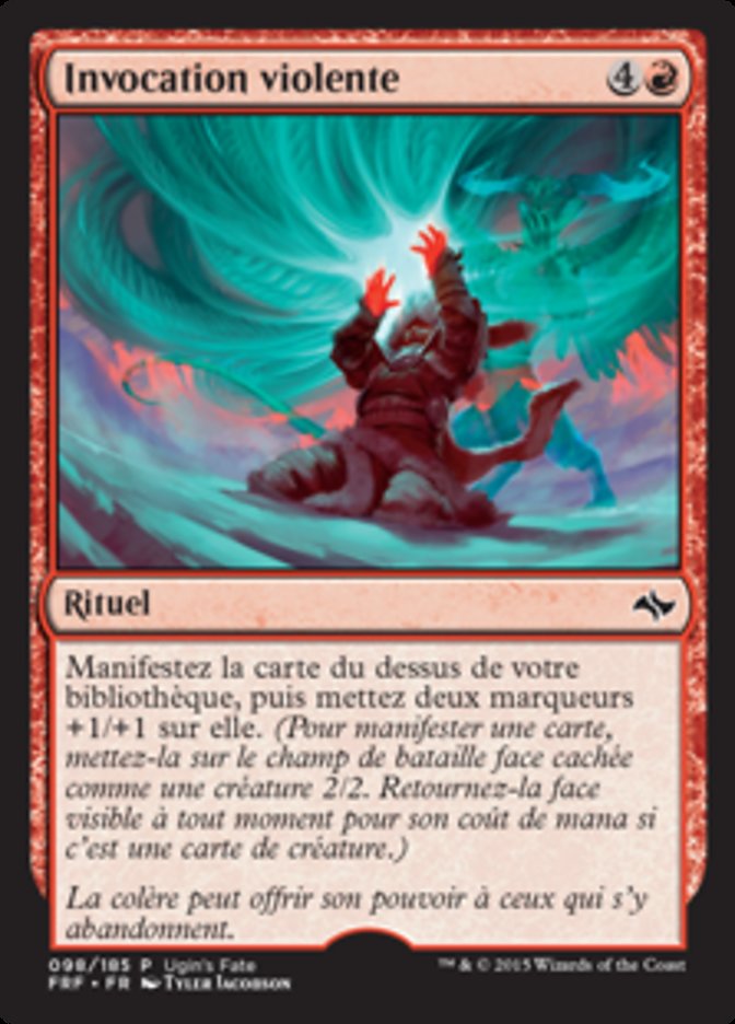 image Invocation violente