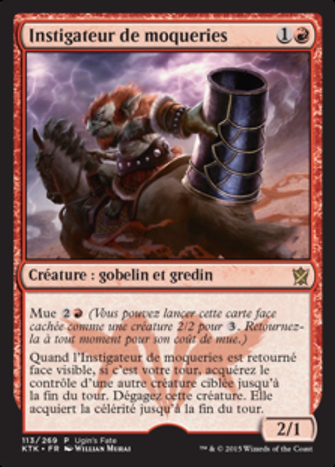 image Instigateur de moqueries