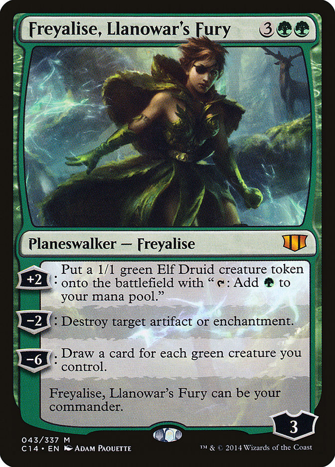 image Freyalise, Llanowar's Fury