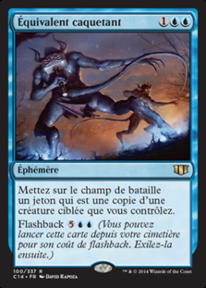 image Équivalent caquetant