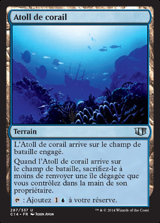 image Atoll de corail