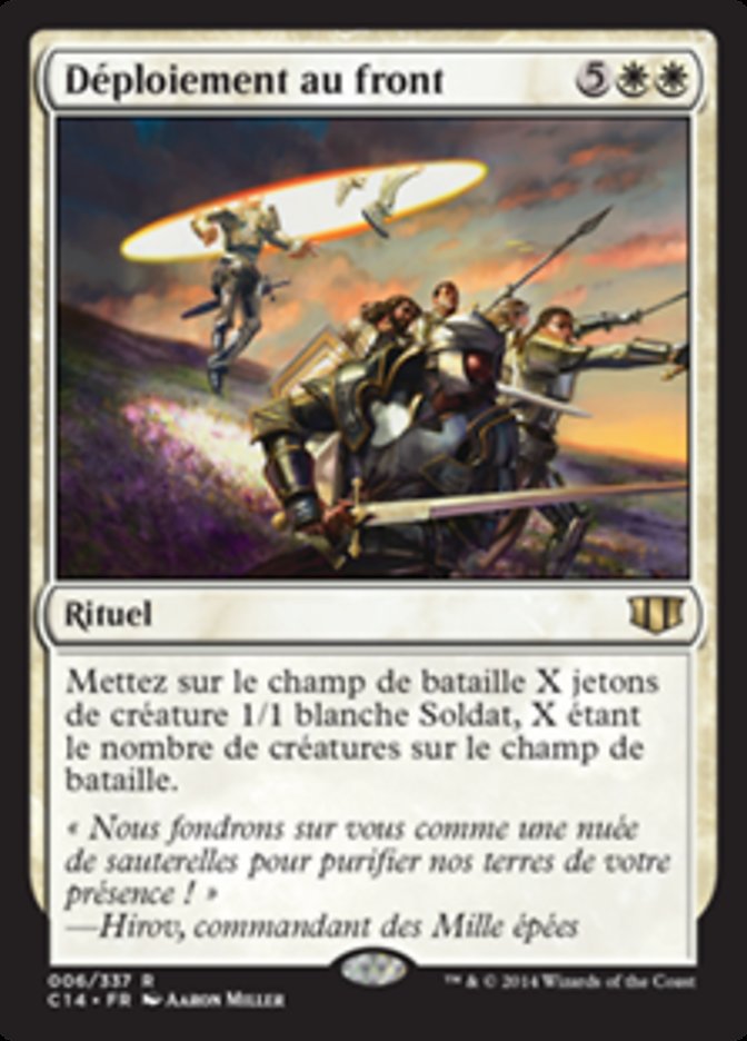 image Déploiement au front