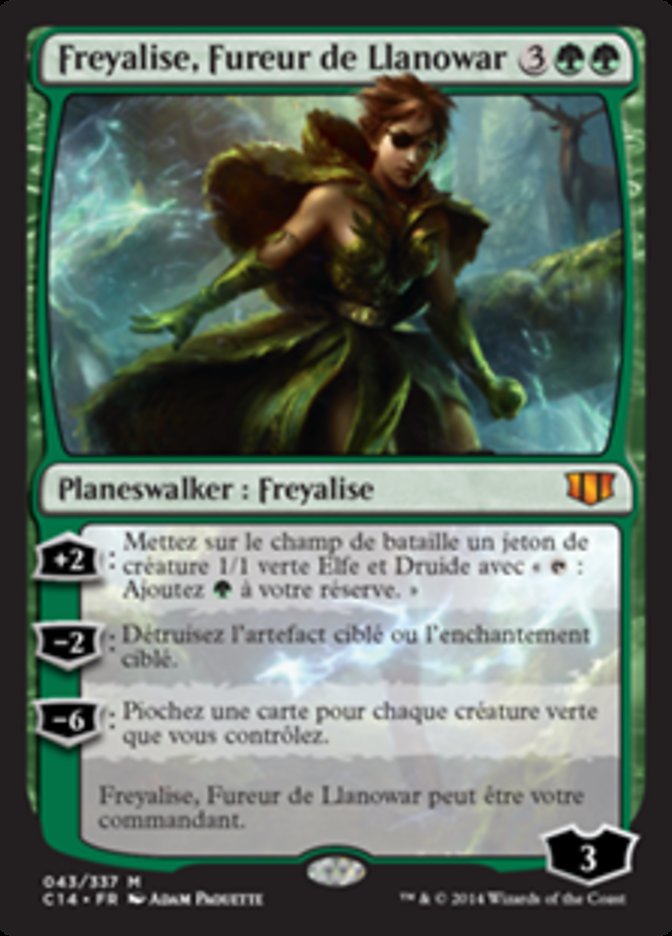 image Freyalise, Fureur de Llanowar