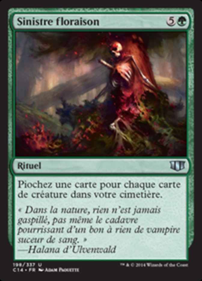 image Sinistre floraison