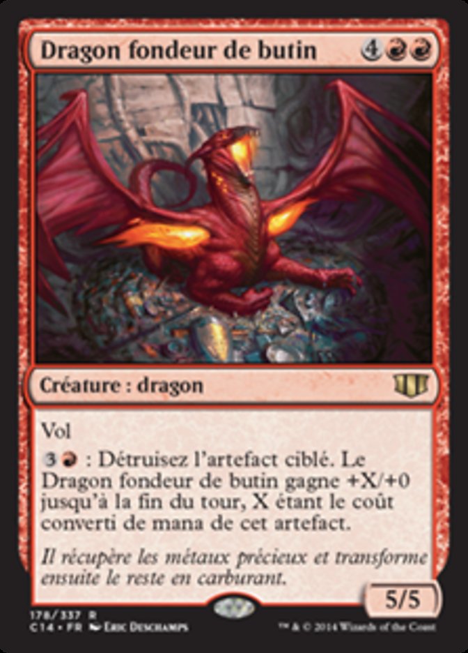 image Dragon fondeur de butin
