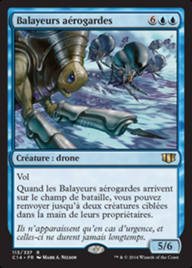 image Balayeurs aérogardes