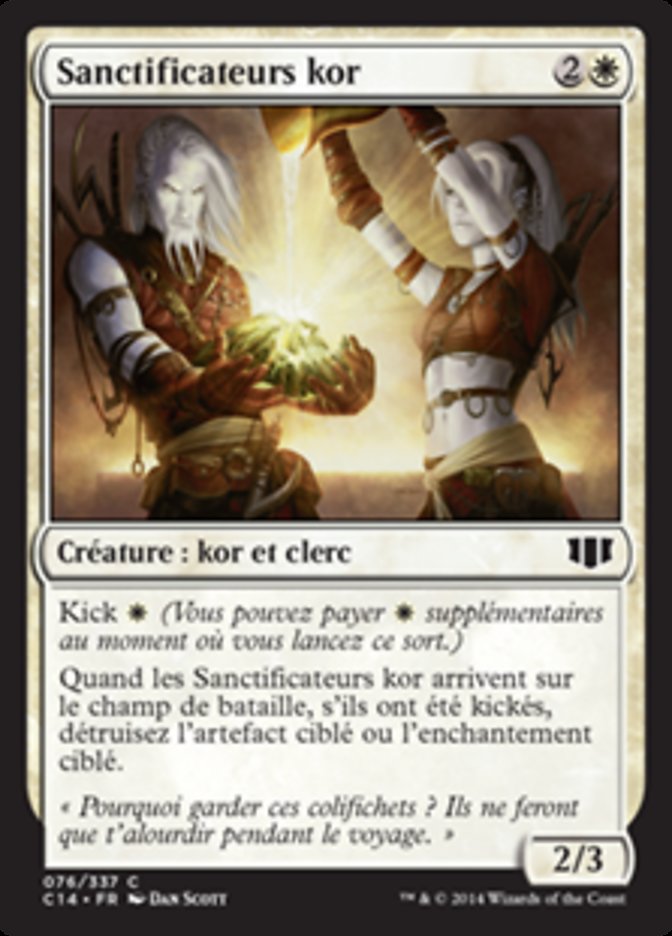 image Sanctificateurs kor