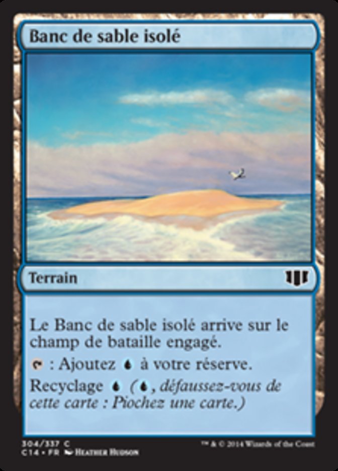 image Banc de sable isolé