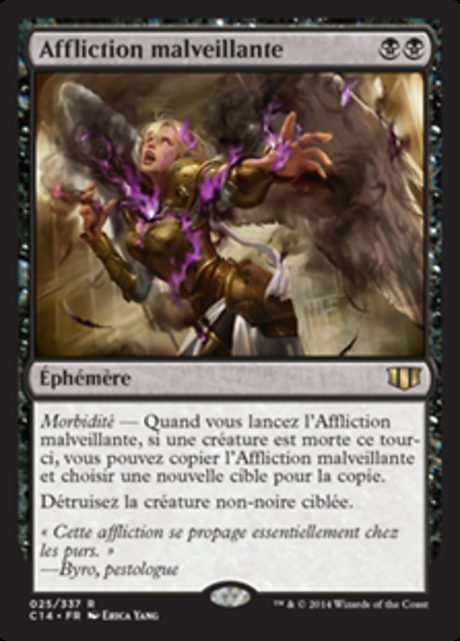 image Affliction malveillante