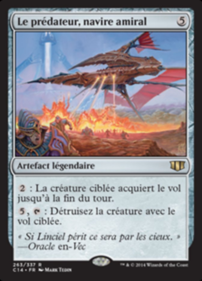 image Le prédateur, navire amiral