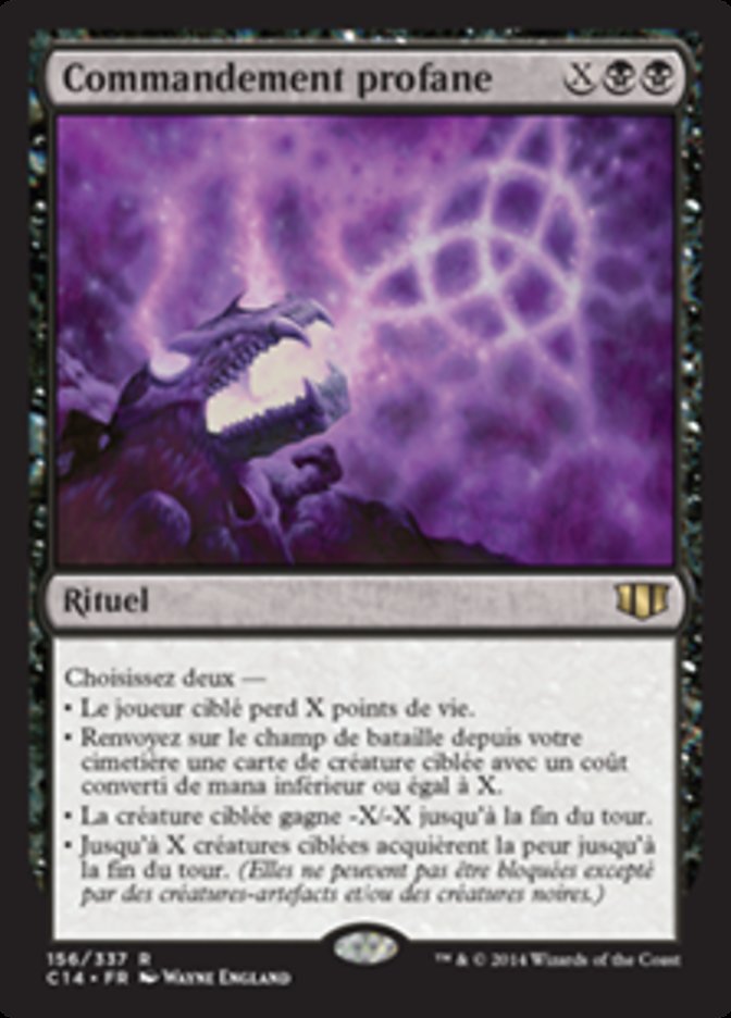 image Commandement profane