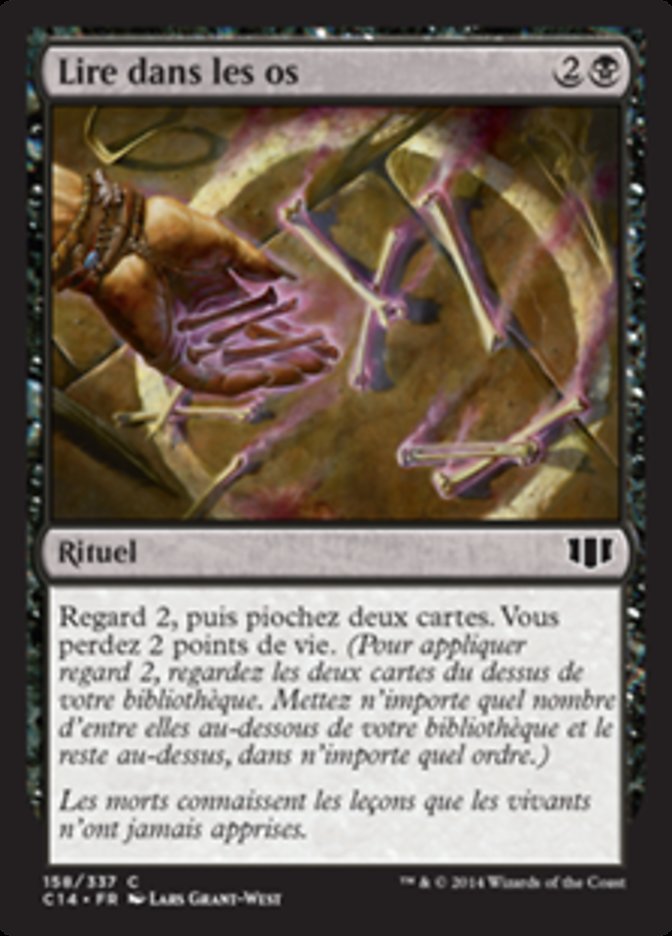 image Lire dans les os