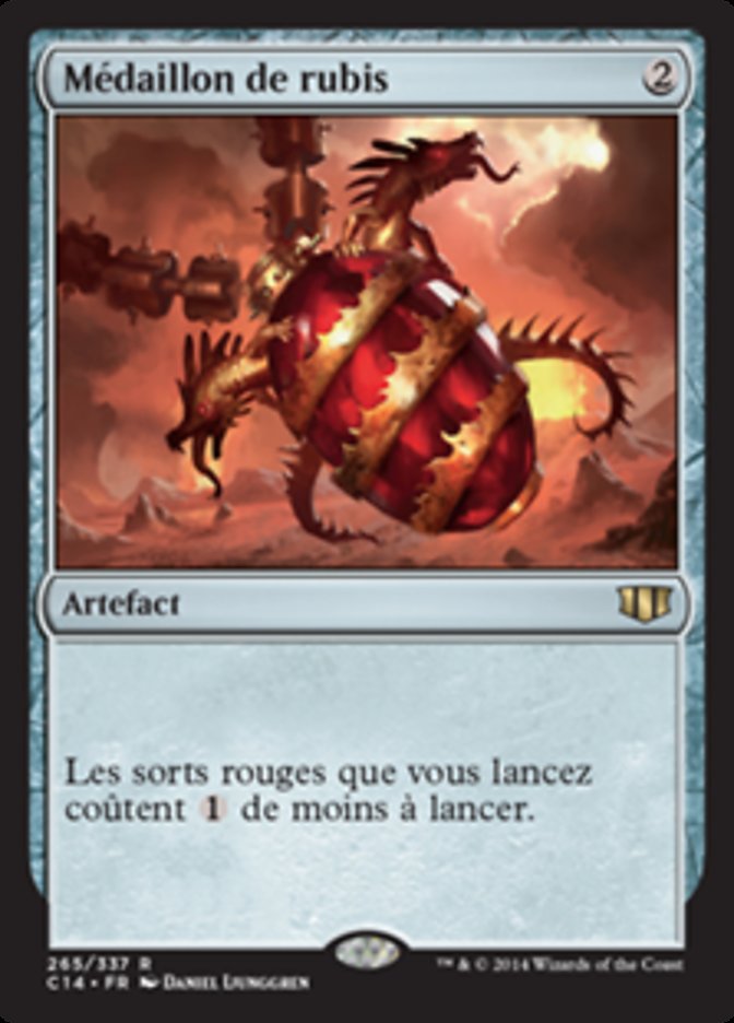 image Médaillon de rubis