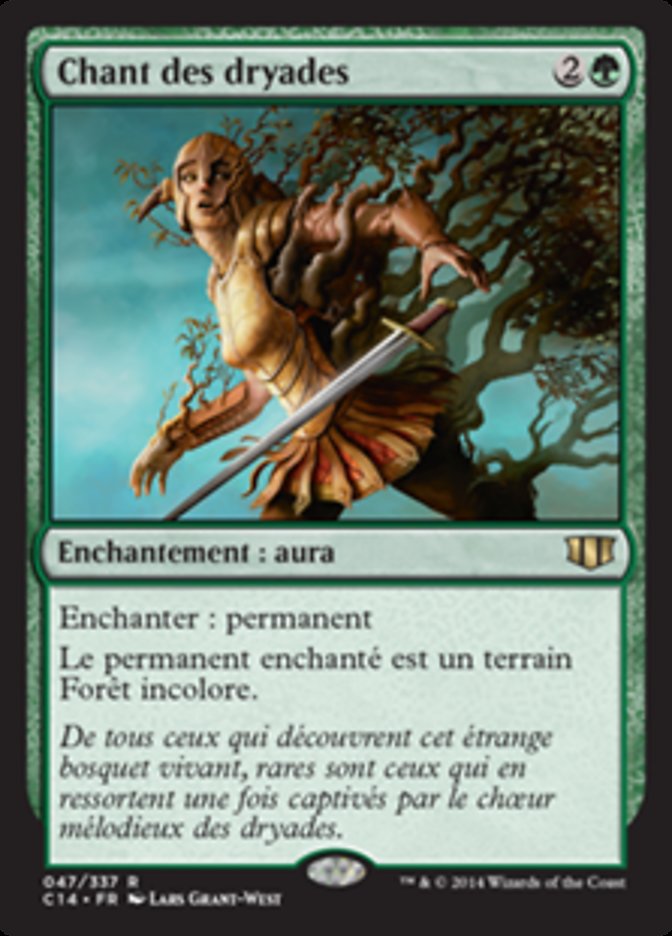 image Chant des dryades