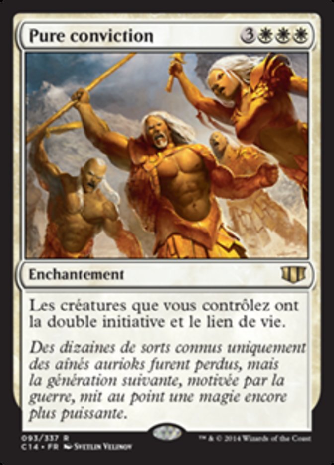 image Pure conviction