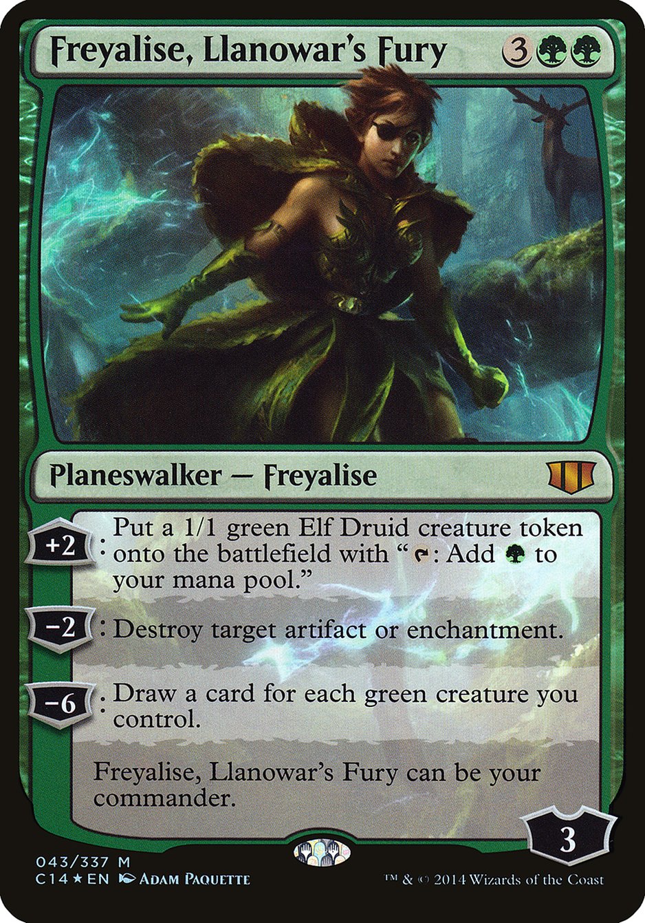 image Freyalise, Llanowar's Fury