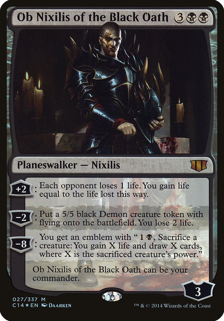 image Ob Nixilis of the Black Oath