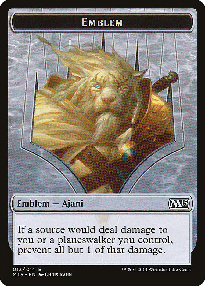 image Ajani Steadfast Emblem