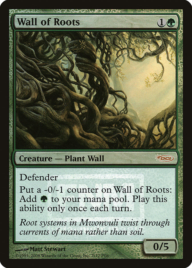 image Wall of Roots