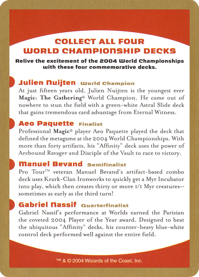 image 2004 World Championships Ad
