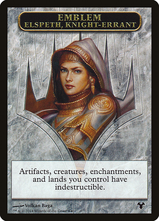 image Elspeth, Knight-Errant Emblem