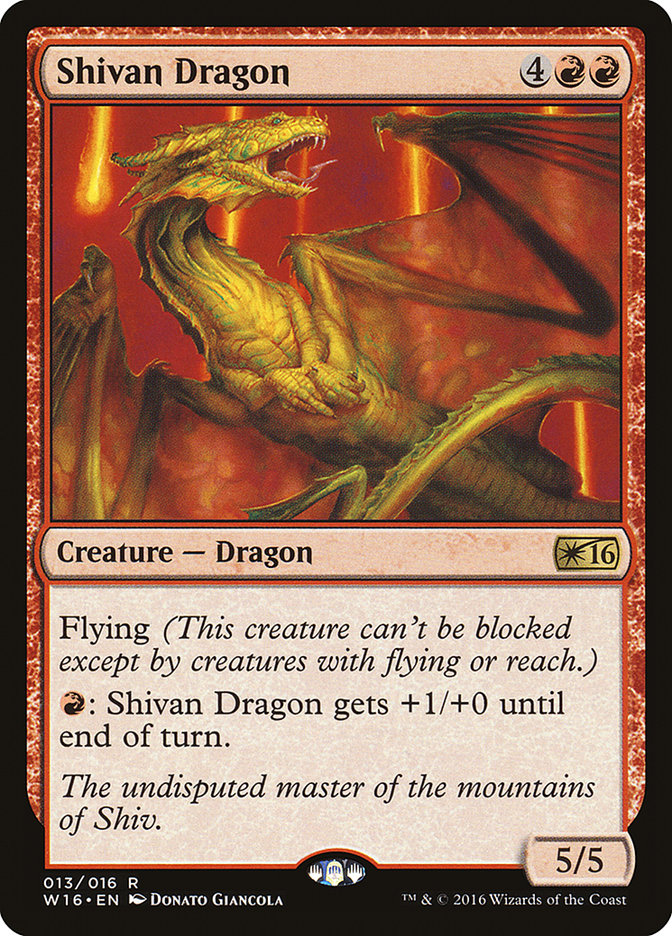 image Shivan Dragon