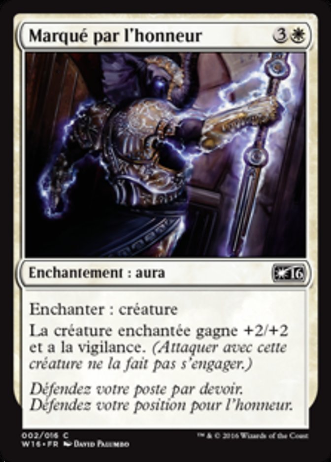 image Marqué par l'honneur