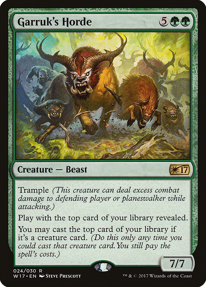 image Garruk's Horde