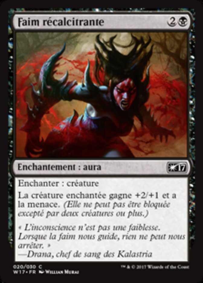 image Faim récalcitrante