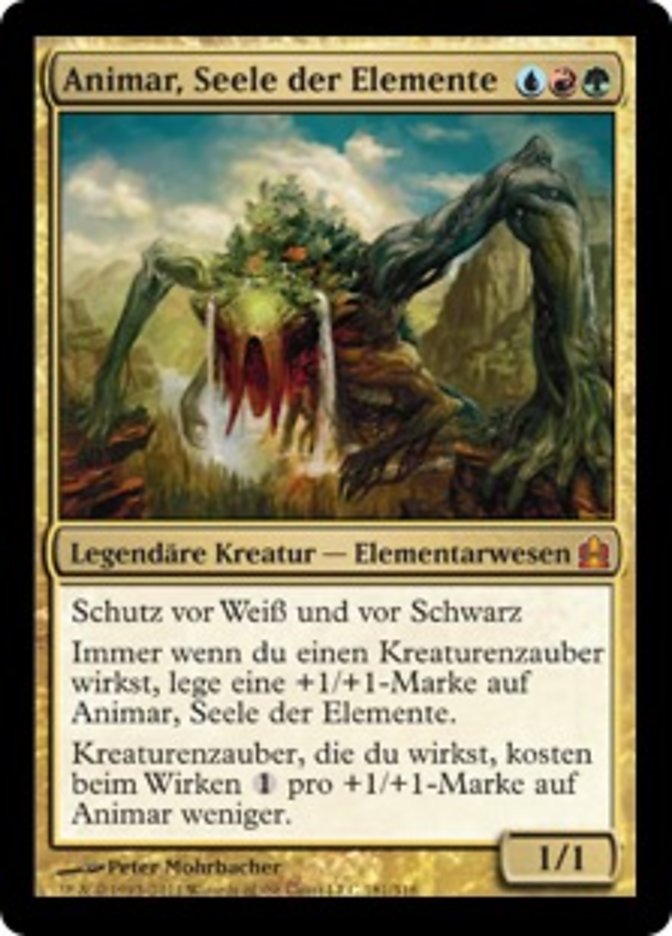 Animar, Seele der Elemente