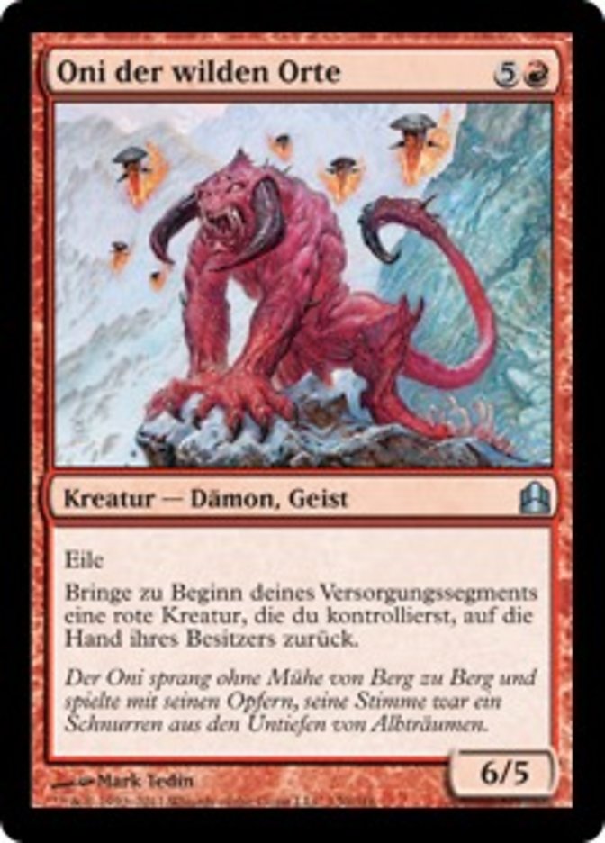 Oni der wilden Orte