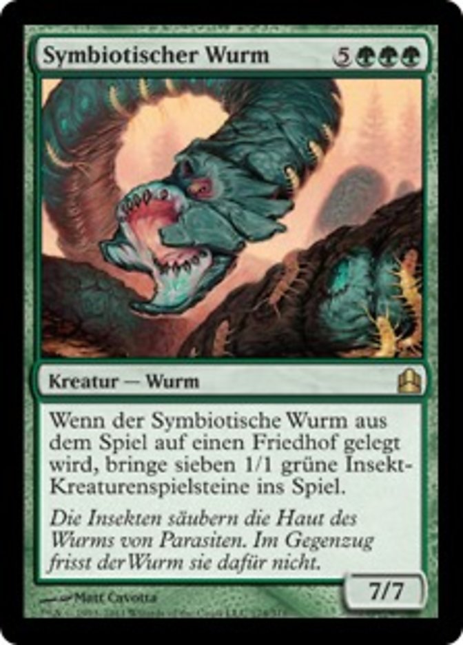 Symbiotischer Wurm