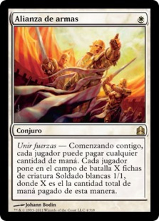 Alianza de armas