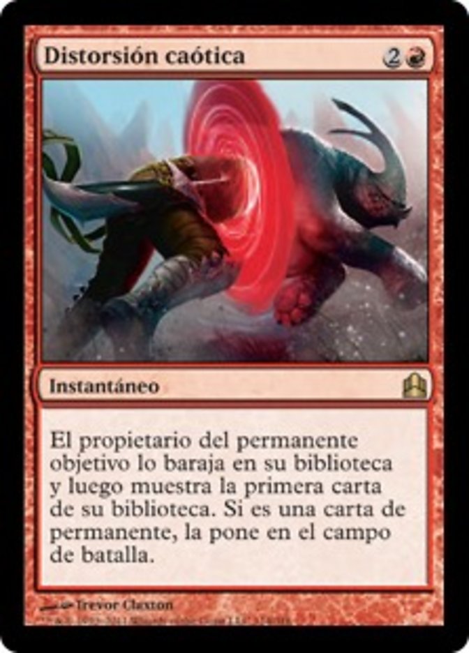 Distorsión caótica
