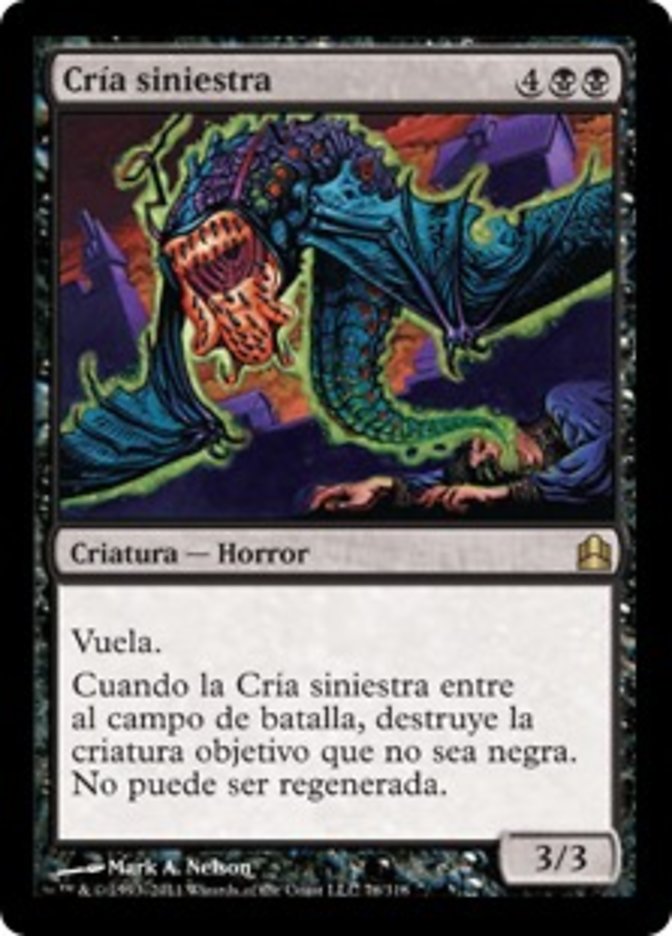Cría siniestra