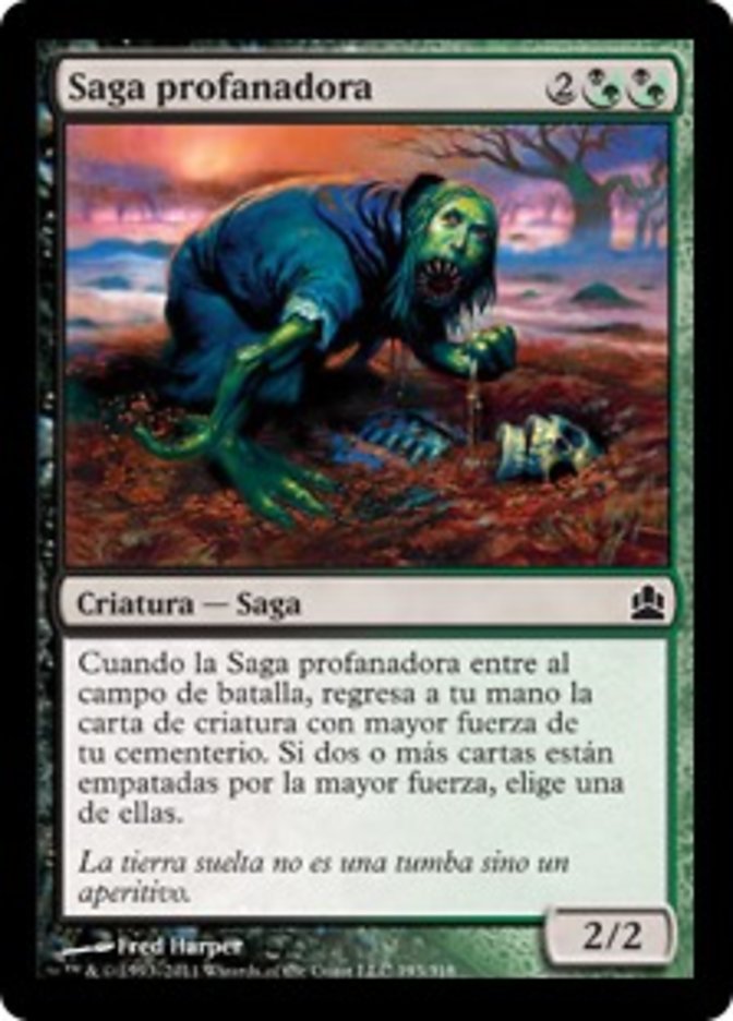 Saga profanadora