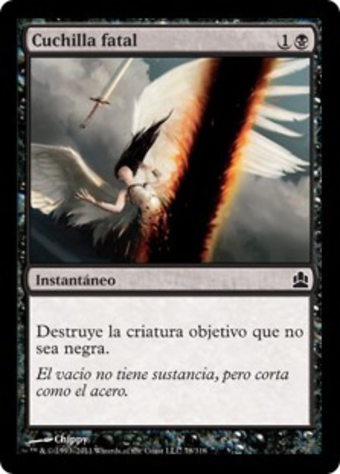 Cuchilla fatal