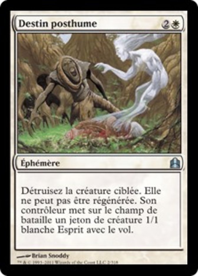 image Destin posthume