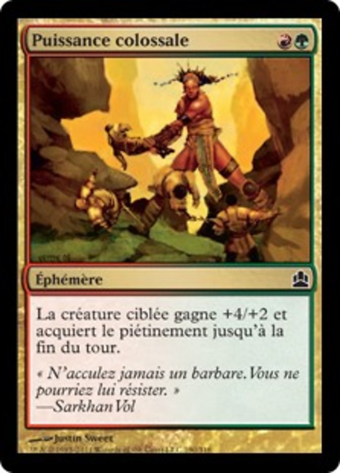 image Puissance colossale