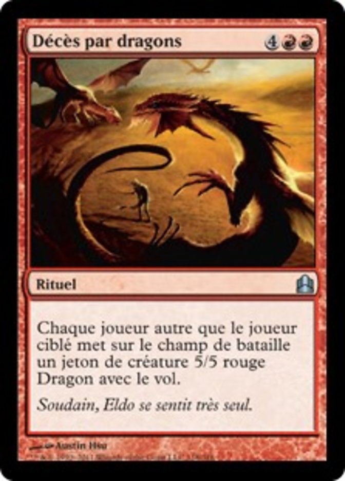 image Décès par dragons