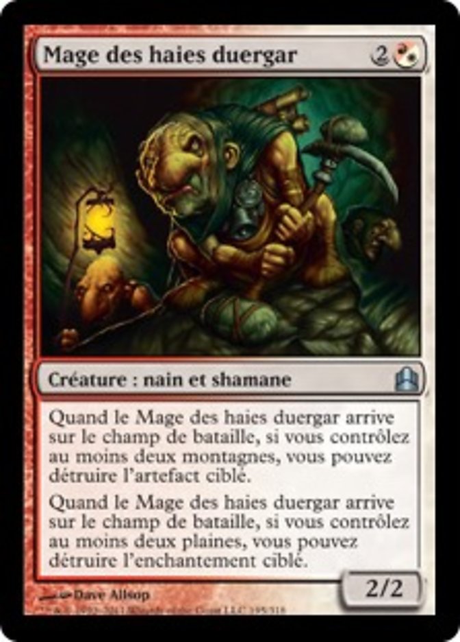 image Mage des haies duergar
