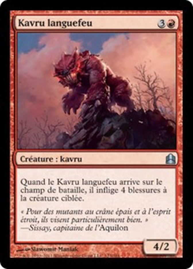 image Kavru languefeu