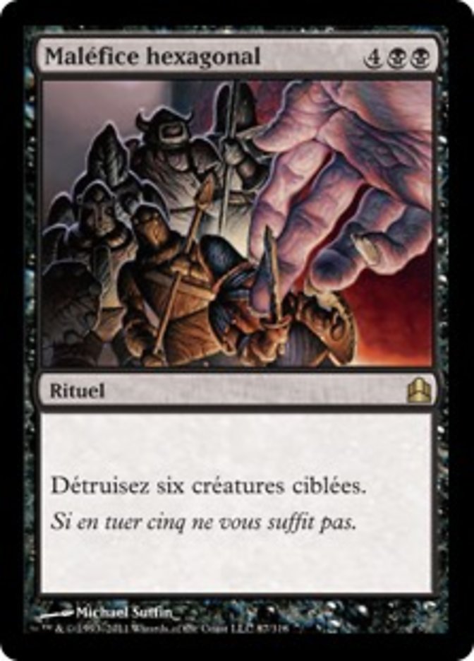 image Maléfice hexagonal