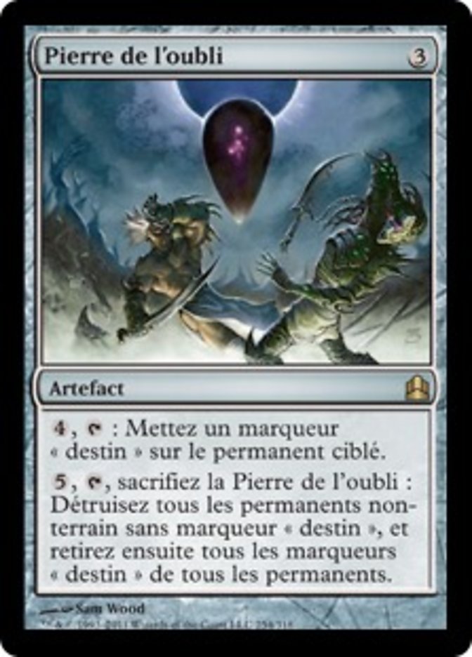 image Pierre de l'oubli