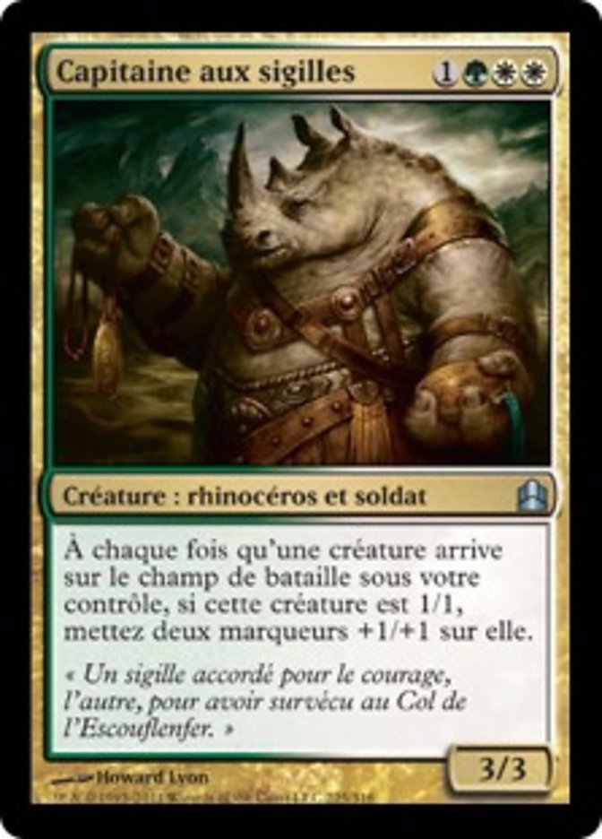 image Capitaine aux sigilles