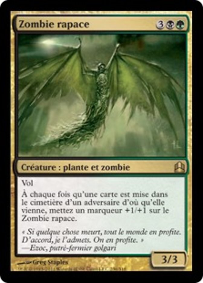 image Zombie rapace