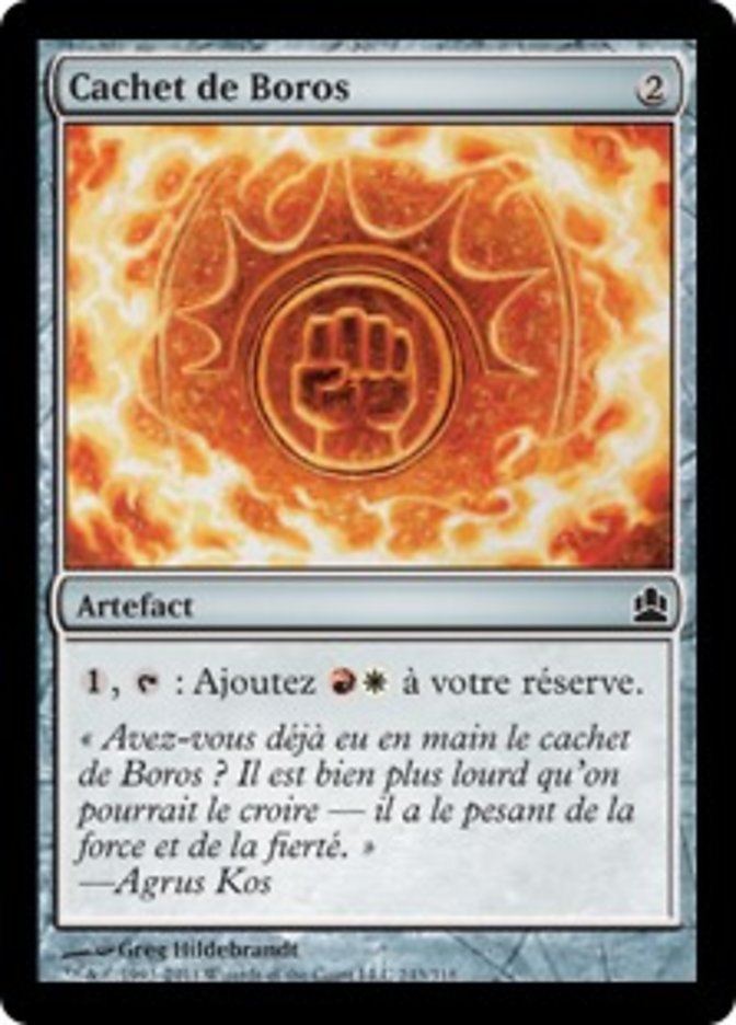 image Cachet de Boros