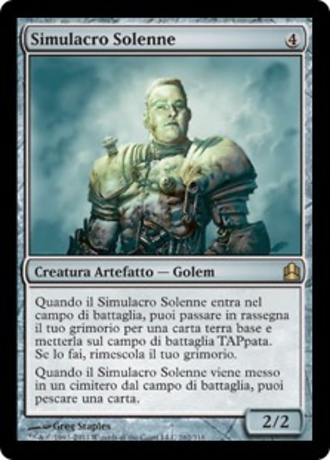 Simulacro Solenne