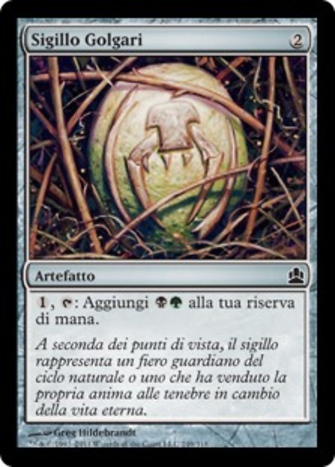Sigillo Golgari